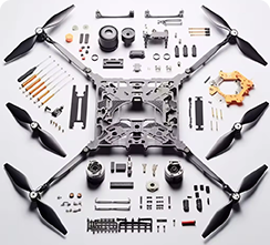 Drone die-casting CNC